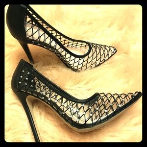 Diamond Clear Pumps